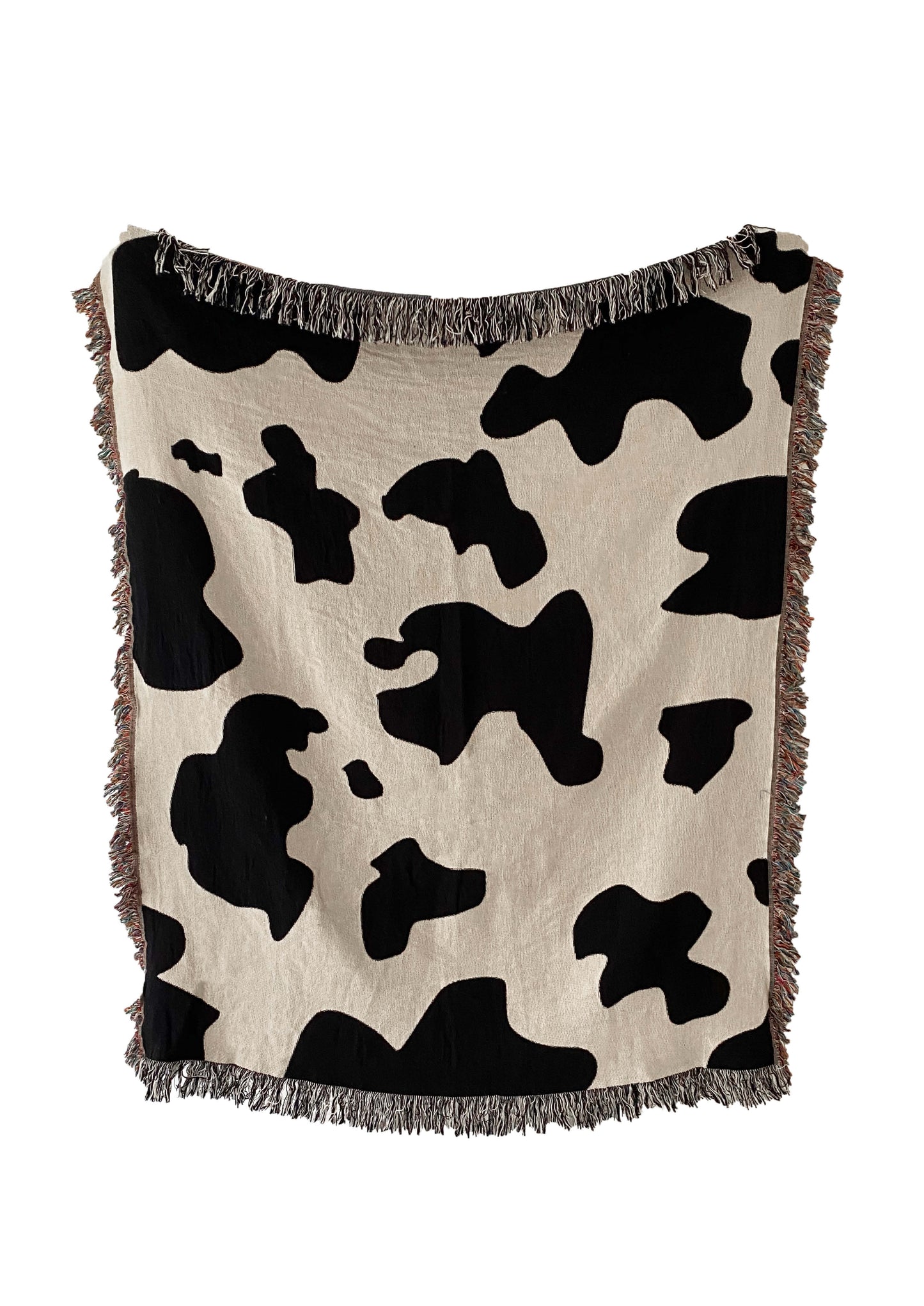 Cowgirl Woven Throw Blanket