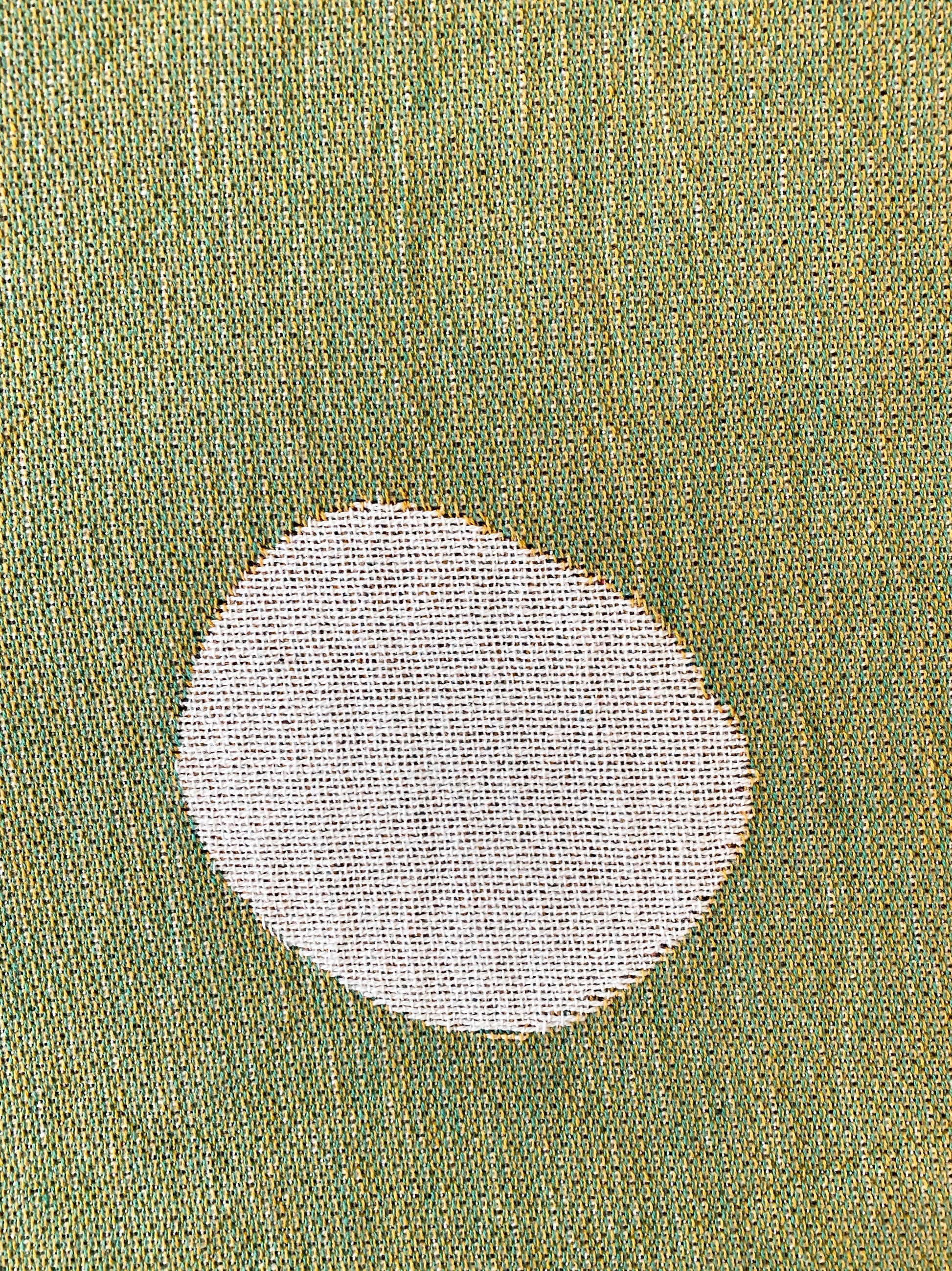 Yin Yang - Olive Woven Throw Blanket