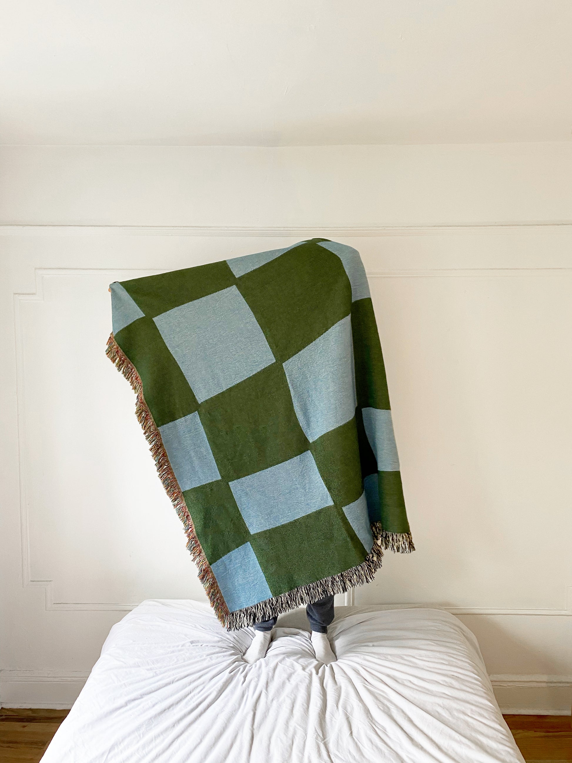 Check Yourself Woven Throw Blanket – Clr Shop
